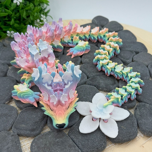 Kirschblütendrache – Florale Magie